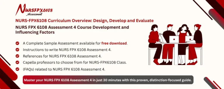 NURS FPX 6108 Assessment 4 Course Development and Influencing Factors