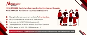 NURS FPX 6108 Assessment 5 Curriculum Evaluation