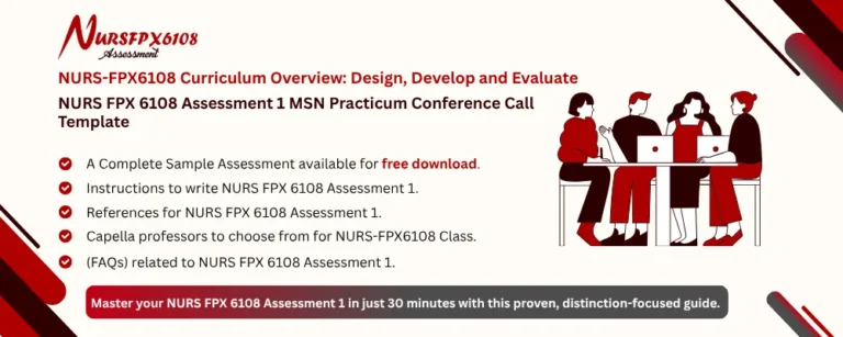 NURS FPX 6108 Assessment 1 MSN Practicum Conference Call Template
