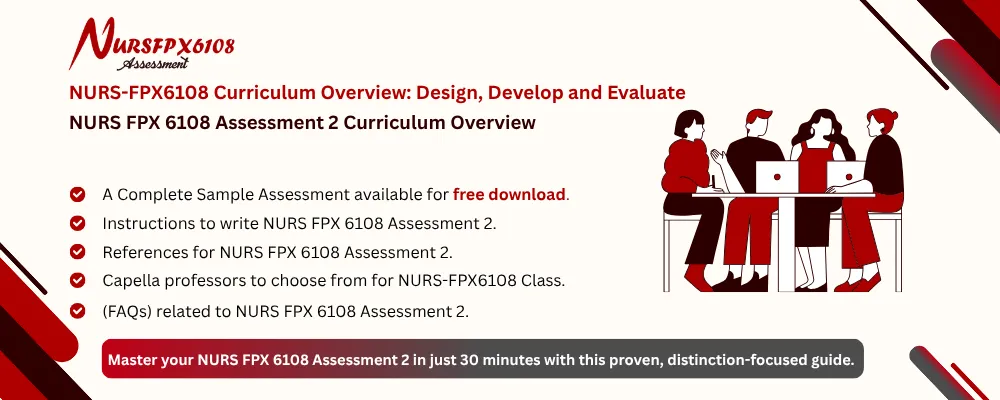 NURS FPX 6108 Assessment 2 Curriculum Overview